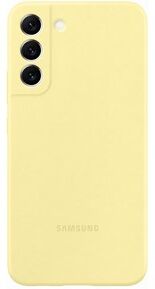 Samsung S22+ Silicone Cover Yellow