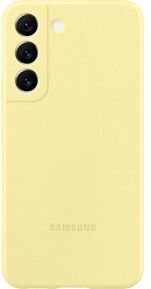 Samsung S22 Silicone Cover Yellow