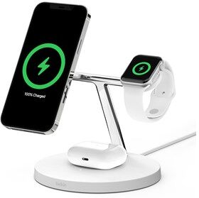 Belkin MagSafe 3-in-1 15W Wireless charger - White