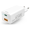 Ładowarka sieciowa HAMA Mini 65W GAN PD/QC 3.0 Biały