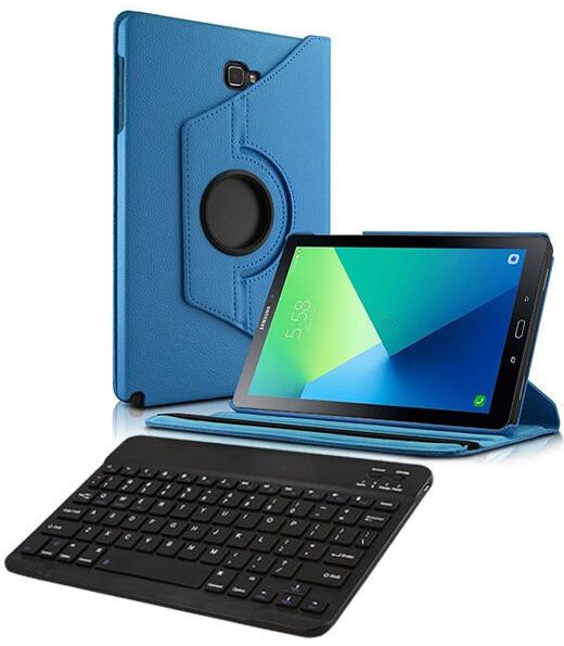 Samsung Etui obrotowe Samsung Galaxy Tab A 10.1 niebieskie +klawiatura