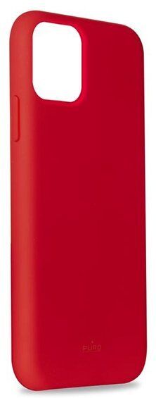 Etui silikonowe PURO Icon Cover do Apple iPhone 11 Pro Max 6.5 Czerwone