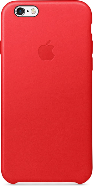 Apple Etui Apple iPhone 6 Plus / 6s Plus skórzane MKXG2ZM/A red