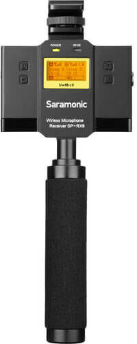 Saramonic Mikser z odbiornikiem Saramonic UwMic9 SP-RX9 do smartfonów z uchwytem