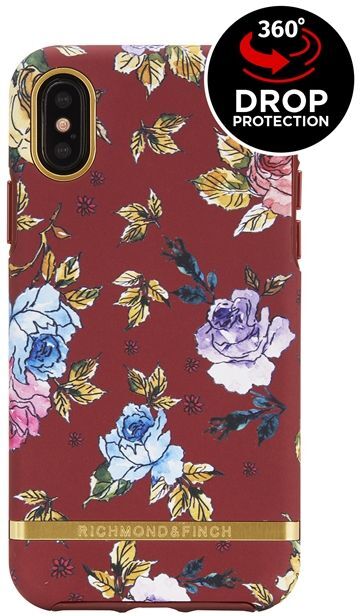 RICHMOND & FINCH Etui na telefon RED FLORAL,damska