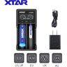 Xtar power bank 18650 carregador de bateria vc2sl usb c carregamento recarregável li-ion baterias