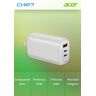 Carregador Acer 65w Three-Port Charger