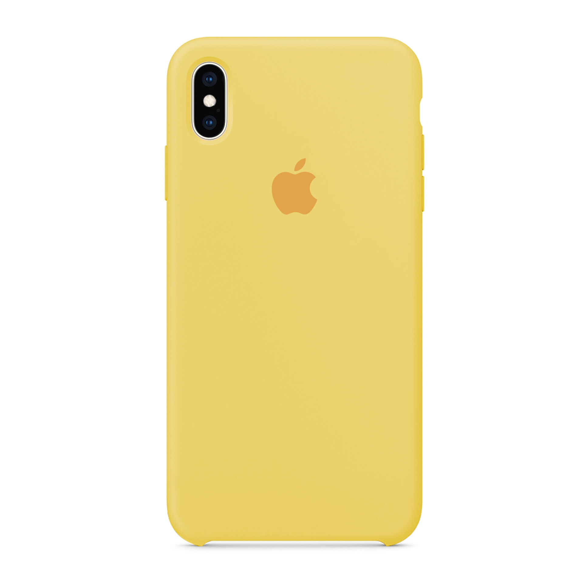 Apple Capa silicone Amarelo claro iPhone XS Max