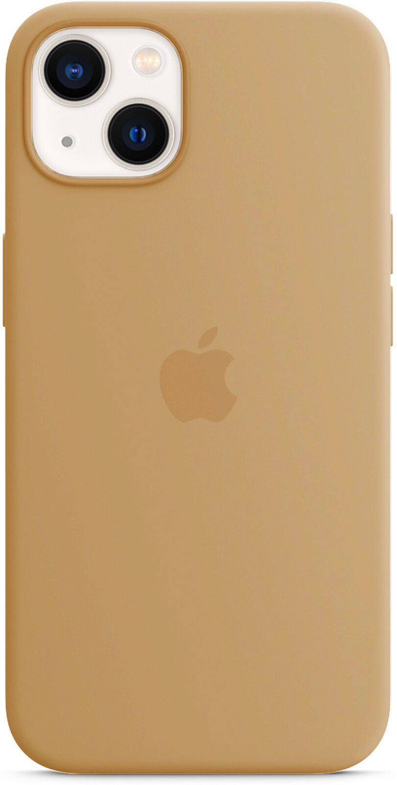 Apple Capa Silicone Areia Dourada iPhone 13 Novo