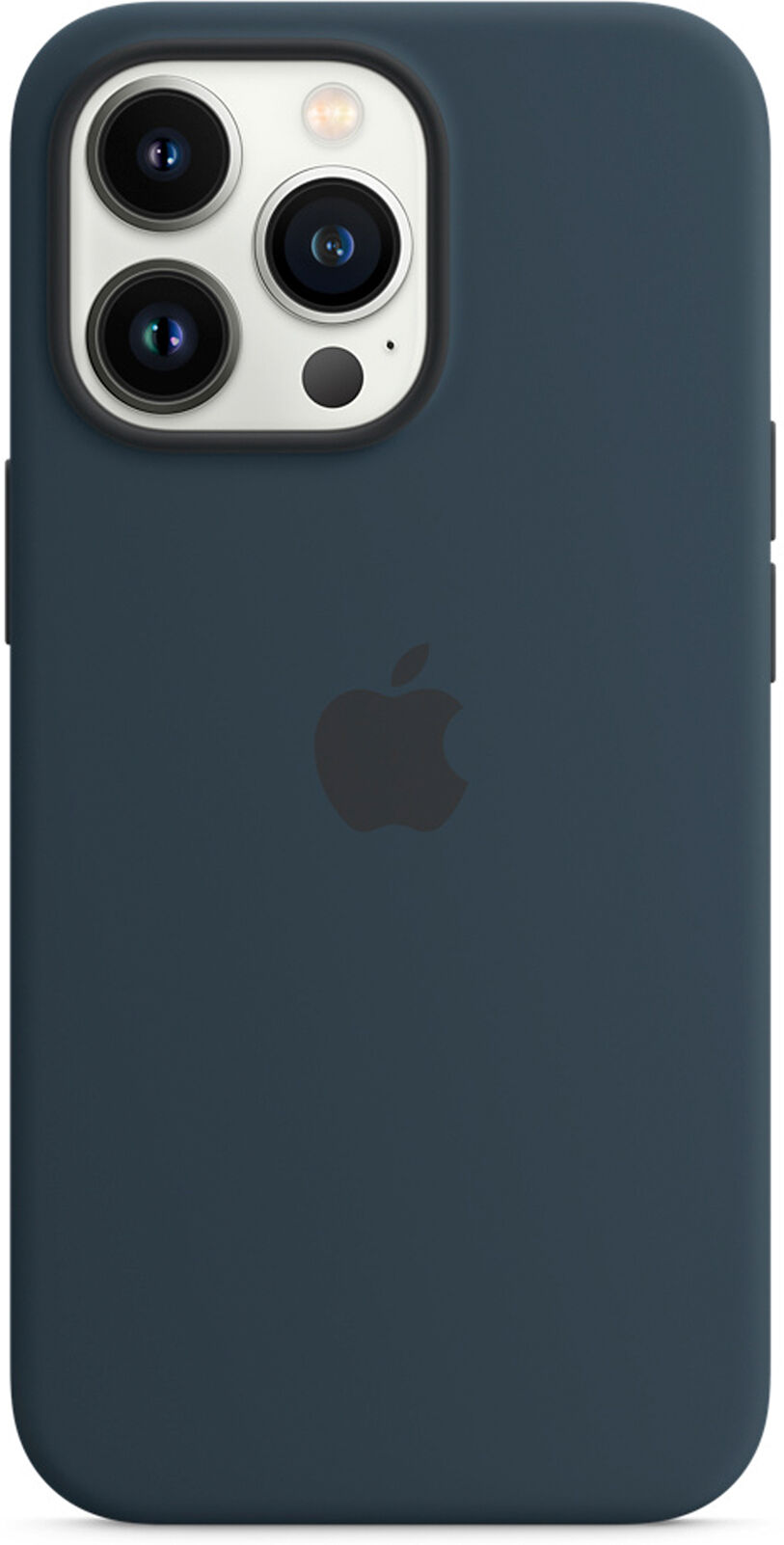 Apple Capa Silicone Azul Escuro iPhone 13 Pro Novo