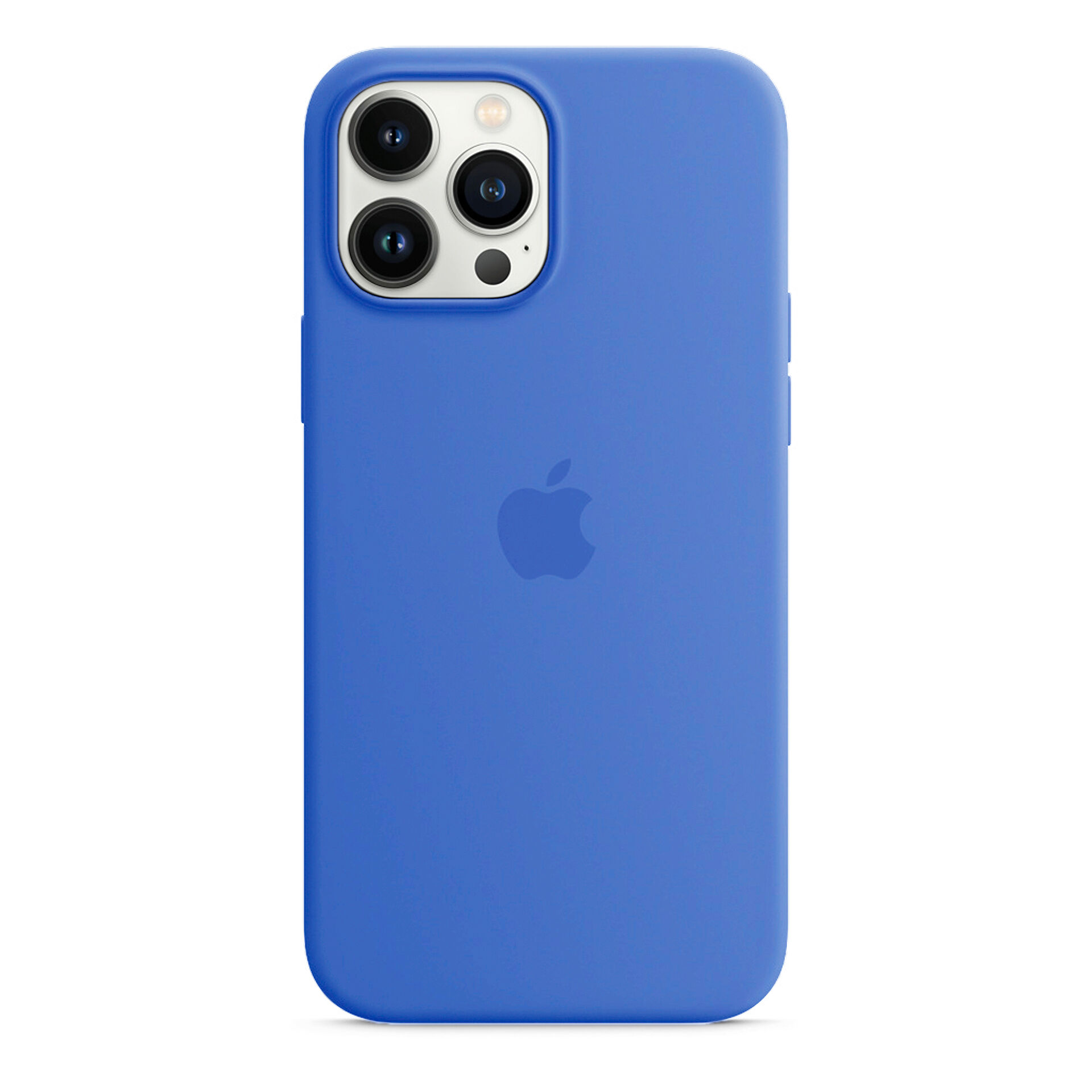 Apple Capa Silicone Azul iPhone 13 Pro Max Novo