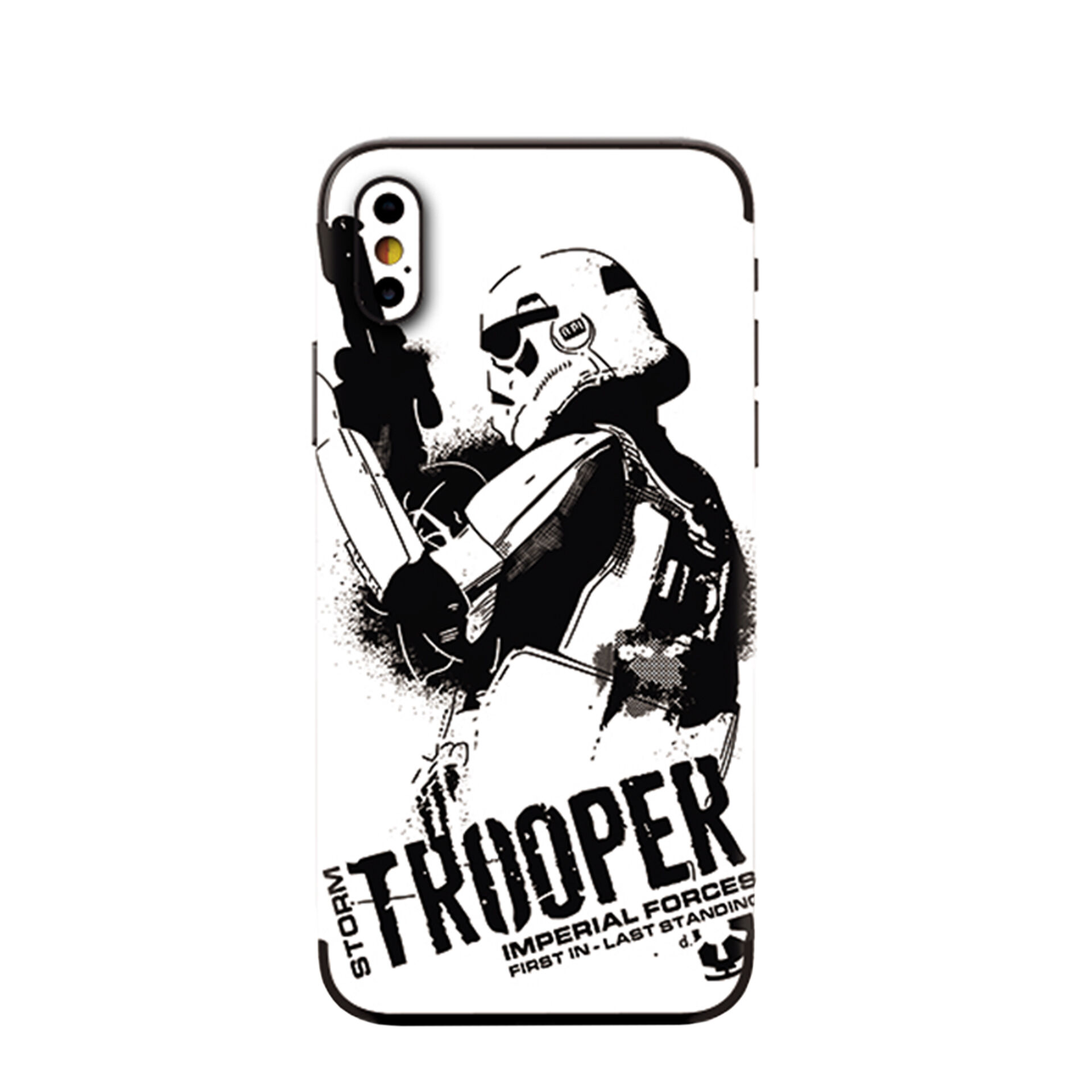 Griibi Proteção traseira 3D telemóvel storm trooper
