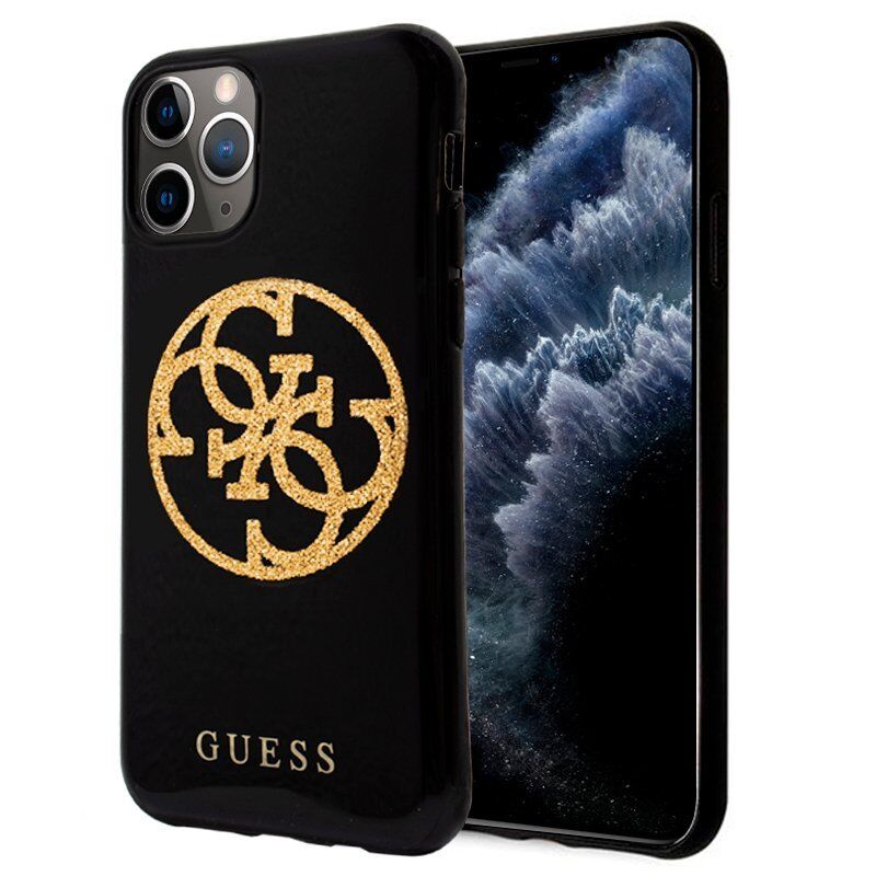 Cool funda licencia guess negro logo para iphone 11 pro