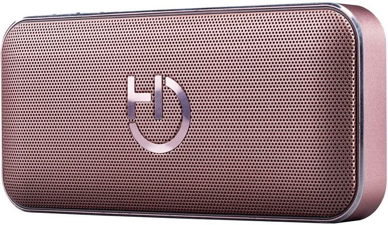 Hiditec harum coluna bluetooth 10w rosa