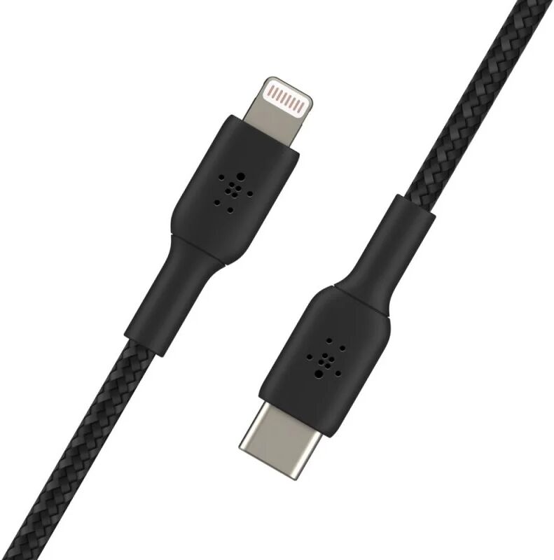 Belkin boost charge cabo usb-c para lightning 1m preto