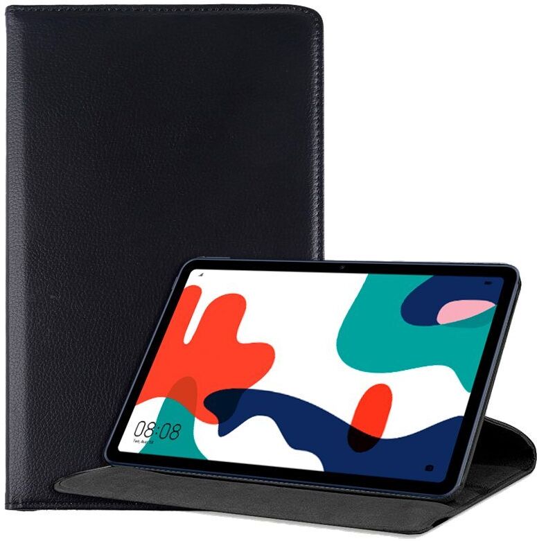 Cool funda libro liso negro para huawei matepad 10.4"