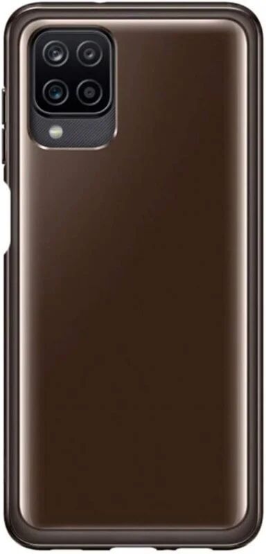 Samsung soft clear cover funda negra para samsung galaxy a12