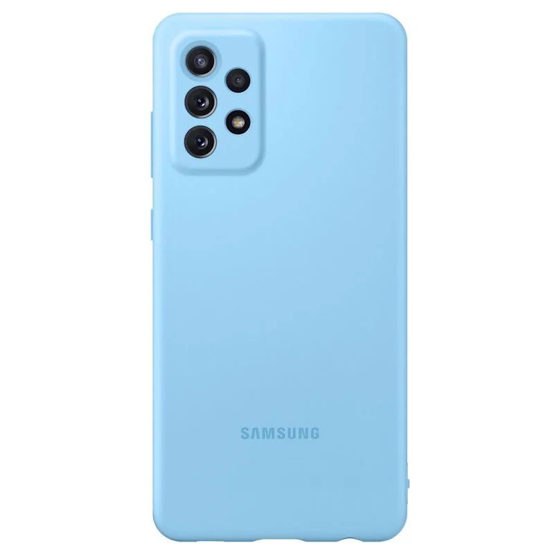Samsung silicone cover funda azul para samsung  a72