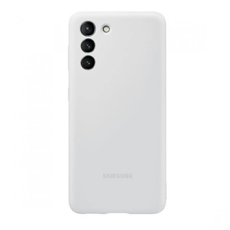Samsung silicone cover funda gris para samsung galaxy s21