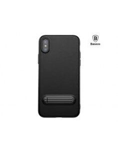 Baseus Happy Watching Supporting Case iPhone X Preto