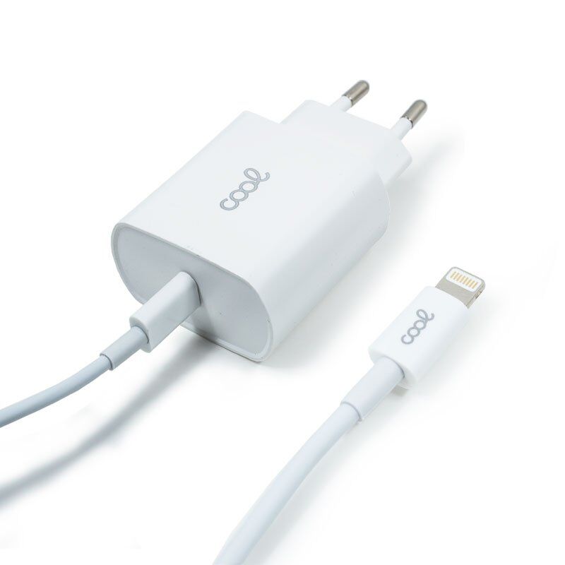 Cool Carregador 20w 3a C/ Cabo Usb-C P/ Lightning 1,2m