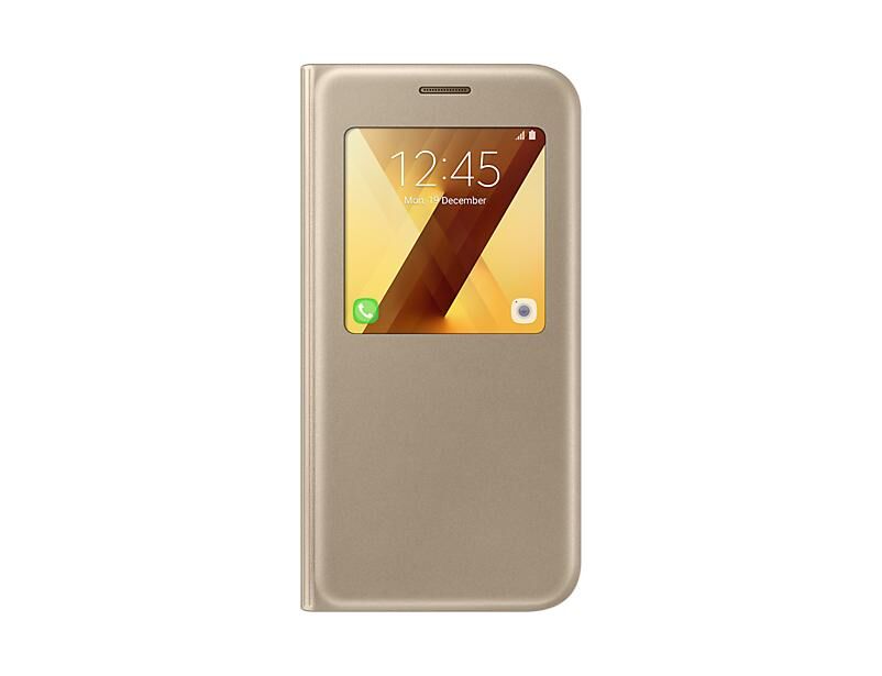 Samsung Capa Flip 5.2" Ef-ca520 Dourado - Samsung