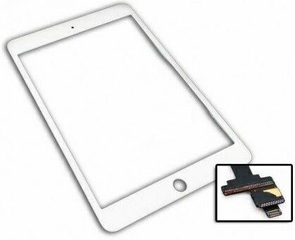 Default Ecrã Táctil Ipad Mini / Mini Retina Branco Conector Ic