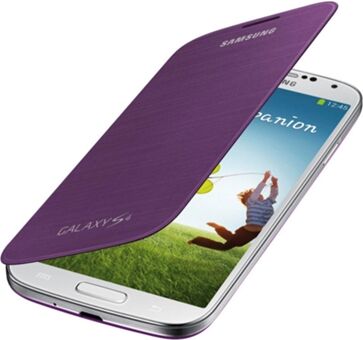 Samsung Capa S4 Flip Cover Roxa