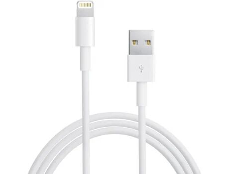 Apple Cabo MD818ZM/A (USB - Lightning - 1m - Branco)