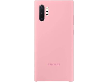 Samsung Capa Galaxy Note 10+ Silicone Rosa