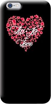 Liu.Jo Capa iPhone 6, 6s, 7, 8 Hard Heart Preto