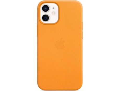 Apple Capa MagSafe iPhone 12 Mini Pele Laranja Califórnia