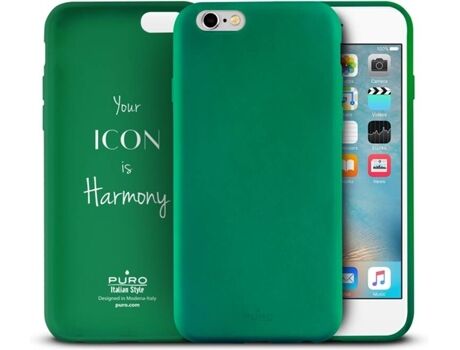 Puro Capa iPhone 6, 6s Icon Verde