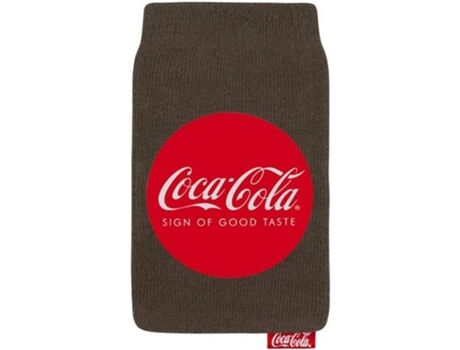Coca Cola Bolsa para telemóvel até 4'' Good Taste Castanho
