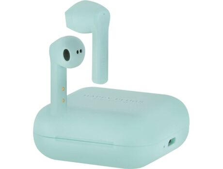 Happy Plugs Auriculares Bluetooth True Wireless AIR 1 Go (In Ear - Menta)