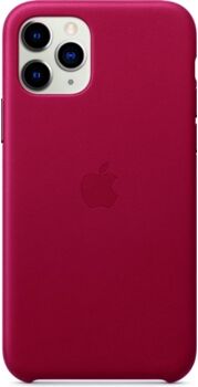 Apple Capa iPhone 11 Pro Leather Vermelho