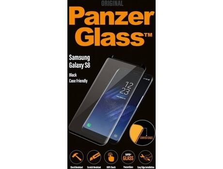 Panzerglass Película Vidro Temperado Samsung Galaxy S8 Glass Preto