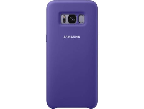 Samsung Capa Galaxy S8 Silicone Roxo