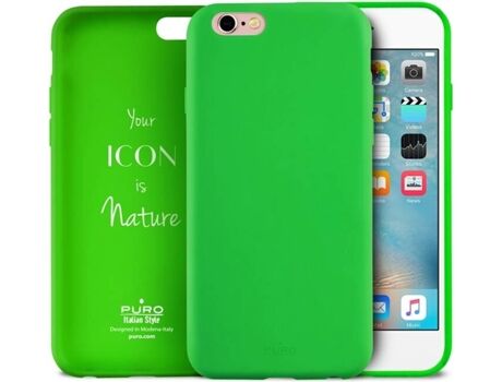 Puro Capa ICON iPhone 6/6S Verde