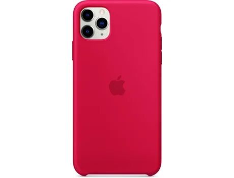 Apple Capa iPhone 11 Pro Max Silicone Vermelho
