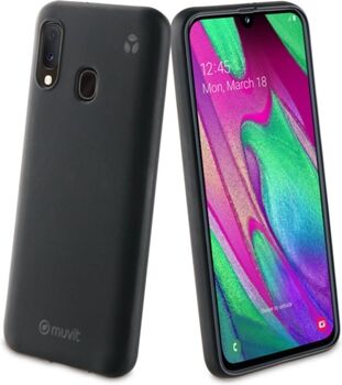 Muvit Capa Samsung Galaxy A40 Ecológica Preto