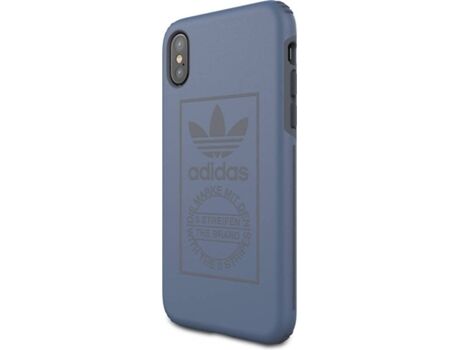 Adidas Capa iPhone X, XS Shockproof Techink Azul