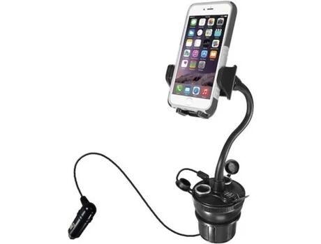 Macally Suporte USB Car Cup Holder