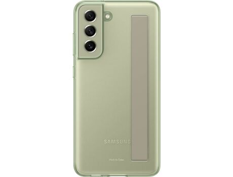 Samsung Capa Galaxy S21 FE Com Fita Verde
