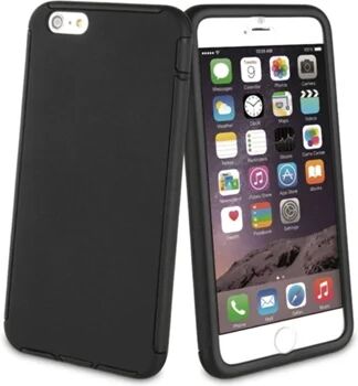 Muvit Capa iPhone 6 Plus, 6s Plus, 7 Plus, 8 Plus Full Protection Preto