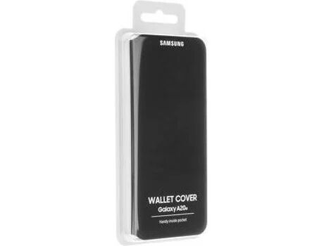 Samsung Capa Galaxy A20e Wallet Preto