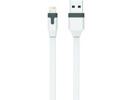 Muvit Cabo Mfi (USB - Lightning - 1m - Branco)