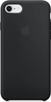 Apple Capa iPhone 7, 8 Silicone Preto