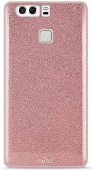 Puro Capa Huawei P10 Shine Glitter Rosa