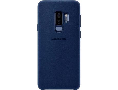 Samsung Capa Galaxy S9+ Alcantara Azul